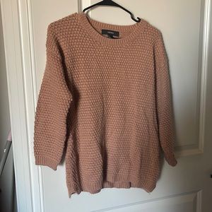 Forever 21 blush sweater